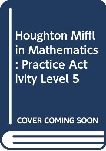 Cover of Houghton Mifflin Mathematics