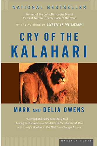 Cry of the Kalahari book cover