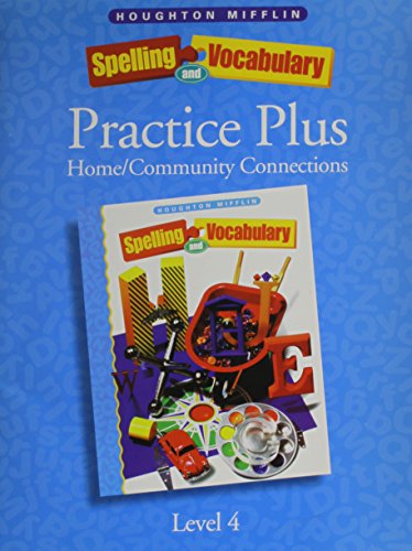 Cover of Spelling And Vocabulary 4 Practice Plus