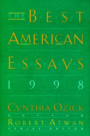 The Best American Essays 1998 book cover