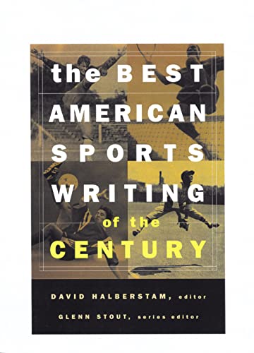 The Best American Sports Writing of the Century book cover