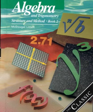 Algebra and Trigonometry: Structure and Method, Book 2 cover