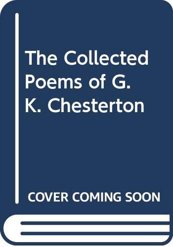 The Collected Poems of G. K. Chesterton book cover