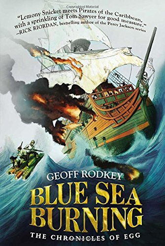 Cover of Blue sea burning