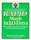 Rapid Math in Ten Days: The Quick-and-Easy Program (Excell-Erated Skills)