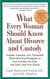 What Every Woman Should Know About Divorce And Custody Rev Judges Lawyers And Therapists Share Winning Strategies Onhow Tokeep The Kids The Cash And Your Sanity