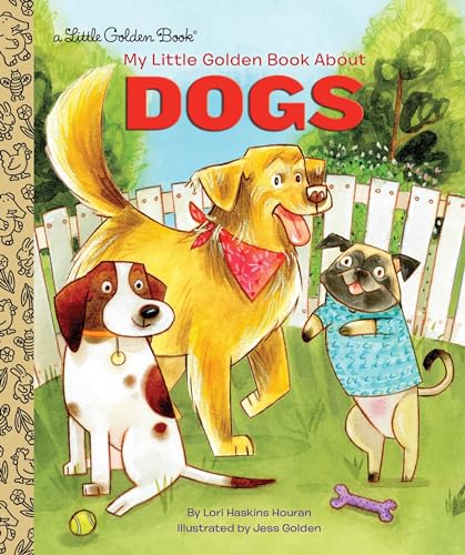 My Little Golden Book About Dogs book cover