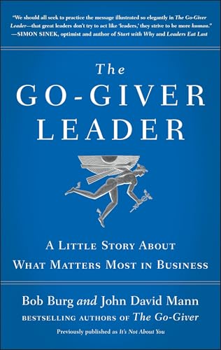 The Go-Giver Leader by Bob Burg & John David Mann — book cover