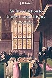 An Introduction To English Legal History