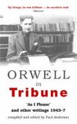 Orwell In Tribune book cover