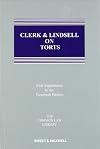 Clerk and Lindsell on Torts: 4th Supplement