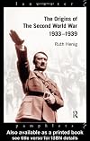Origins of the Second World War, 1933-1939