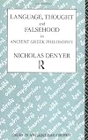 Language, Thought and Falsehood in Ancient Greek Philosophy