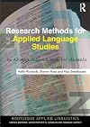 Research Methods for Applied Language Studies: An Advanced Resource Book for Students (Routledge Applied Linguistics)