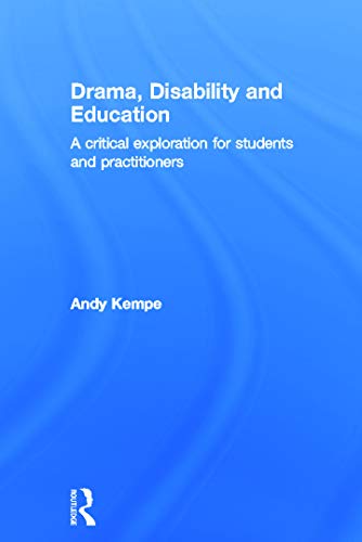 Cover of Drama, disability and education