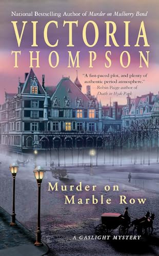 Murder on Marble Row book cover
