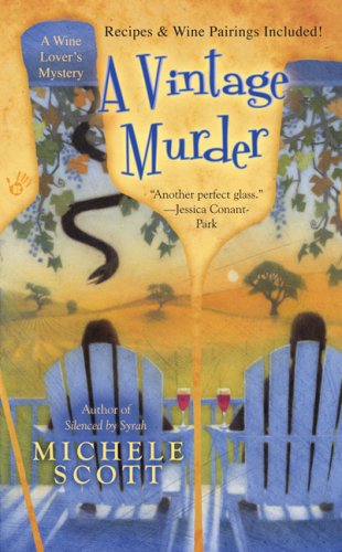 A Vintage Murder book cover
