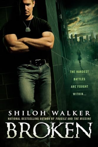 Broken book cover
