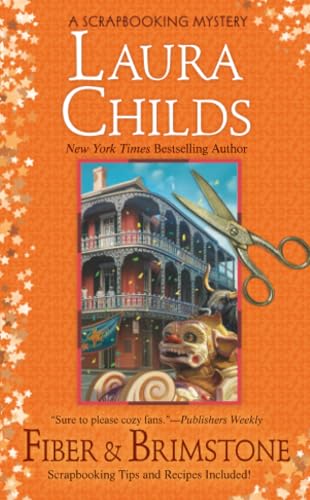 Fiber and Brimstone (By: Laura Childs) cover