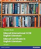 Edexcel International Gcse English Literature Student Book With Activebook Cd
