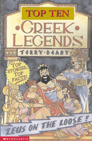 Greek Legends Zeus book cover