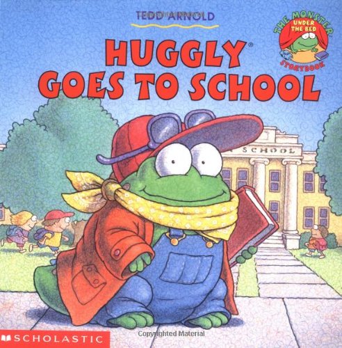 Huggly Goes To School book cover