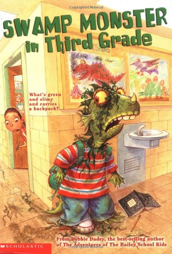 Swamp Monster In The Third Grade cover