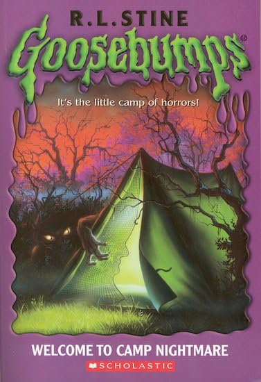 Welcome to Camp Nightmare book cover