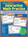Ask & Answer Interactive Math Practice: Grades 4-6: 240 Game Cards That Engage Students as They Read and Solve Math Problems and Build Essential Skills
