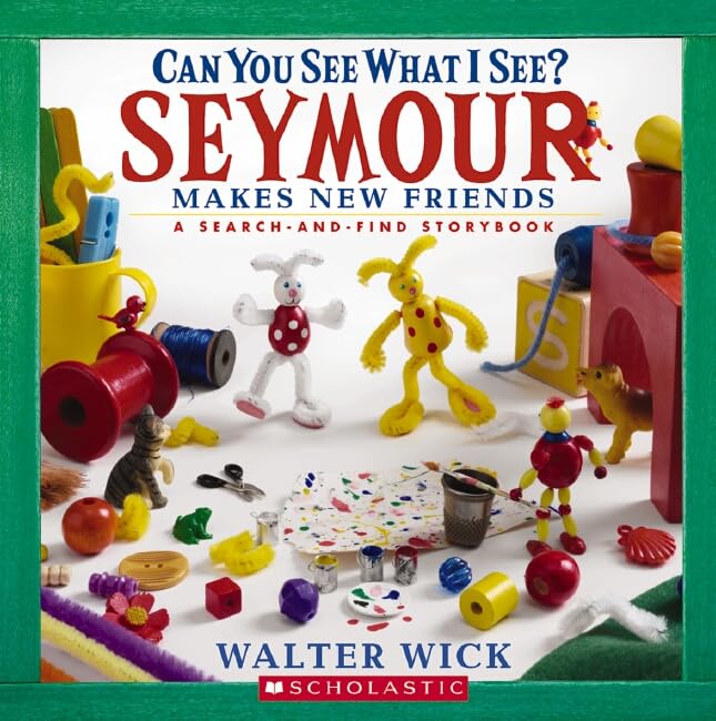 Can You See What I See?: Seymour Makes New Friends: Picture Puzzles to Search and Solve cover