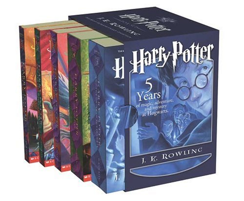 Harry Potter Boxed Set Books 1-5 (Harry Potter #1-5)