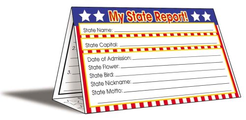 Cover of My State Report! Classroom Desk Cards