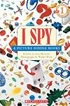 I Spy: 4 Picture Riddle Books (Funny Teeth / Dinosaur Eyes / School Bus / Scary Monsters)