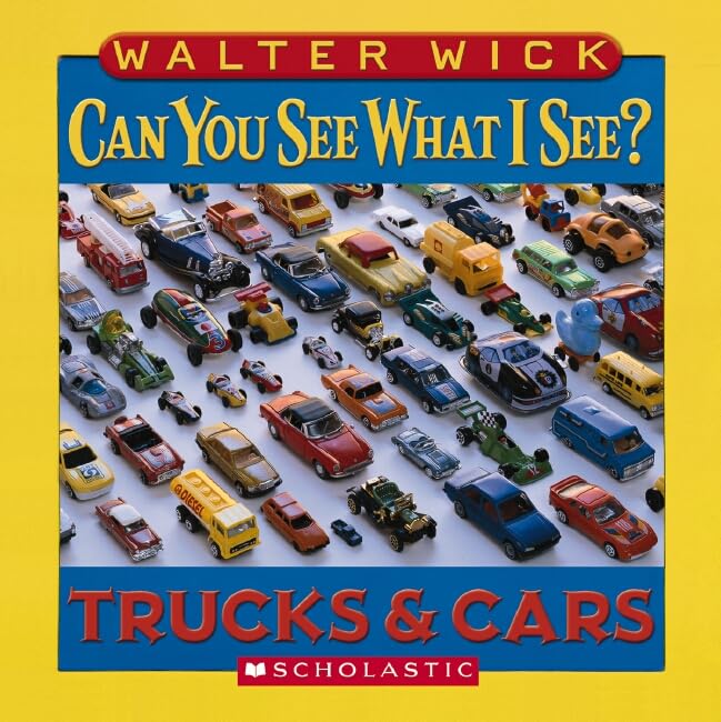 Can You See What I See?: Trucks and Cars: Picture Puzzles to Search and Solve cover