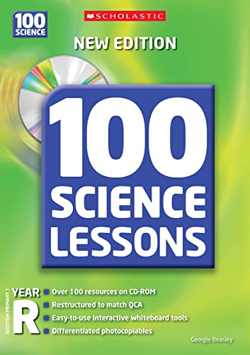 Cover of 100 Secience Lessons for Year Reception with CD-ROM