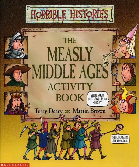 Measly Middle Ages Activity Book book cover