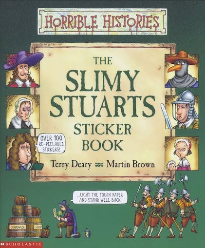 Slimy Stuarts Sticker Book book cover