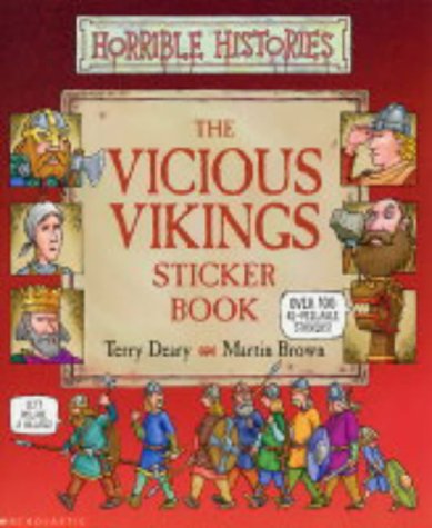 Vicious Vikings Sticker Book book cover