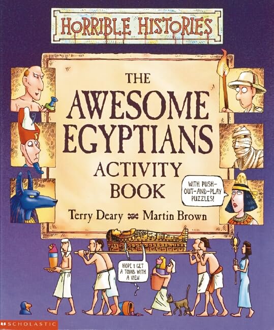 Awesome Egyptians Activity Book book cover