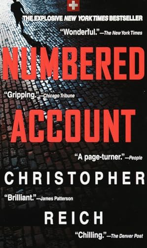 Numbered Account book cover