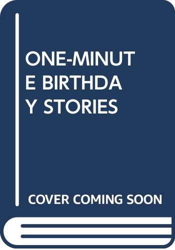Cover of One-Minute Birthday Stories