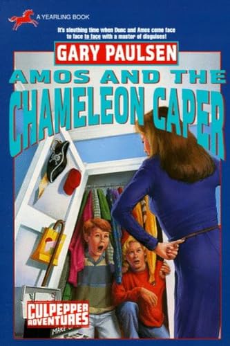 Amos and the Chameleon Caper book cover