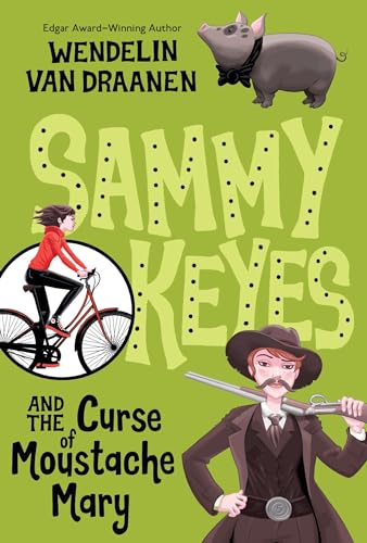 Sammy Keyes and the Curse of Moustache Mary book cover
