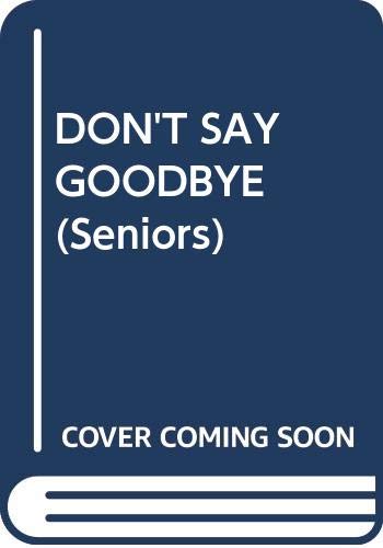 Don't Say Good-Bye book cover