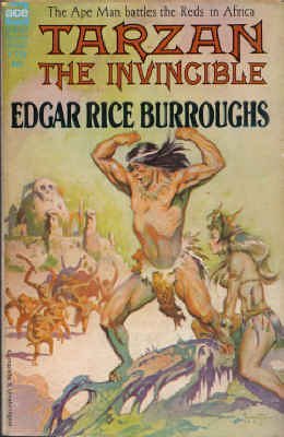 Tarzan the Invincible written by Edgar Rice Burroughs
part of Tarzan