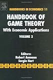 Handbook Of Game Theory With Economic Applications