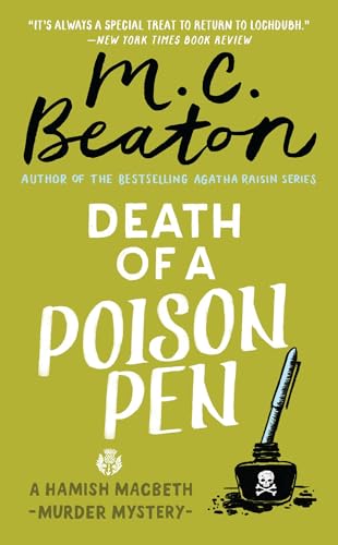 Death of a Poison Pen book cover
