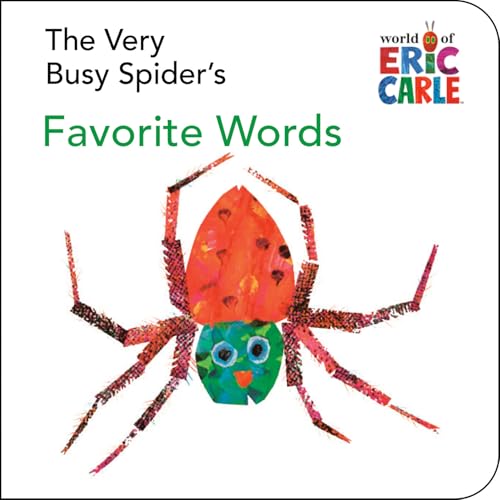 The Very Busy Spider's Favorite Words book cover