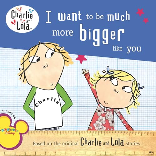 I want to be much more bigger like you book cover