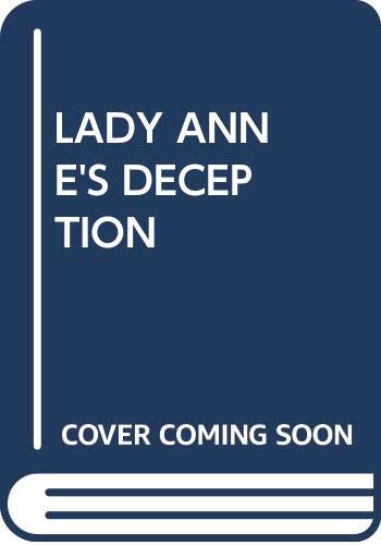 Lady Anne's Deception book cover